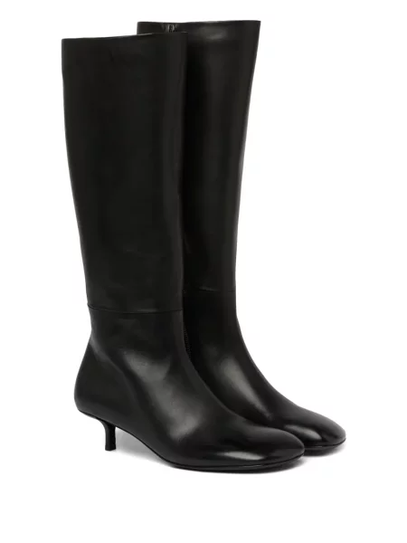 Botine Marsell din piele negru