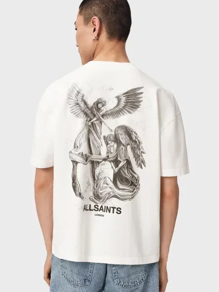 Футболка Allsaints біла
