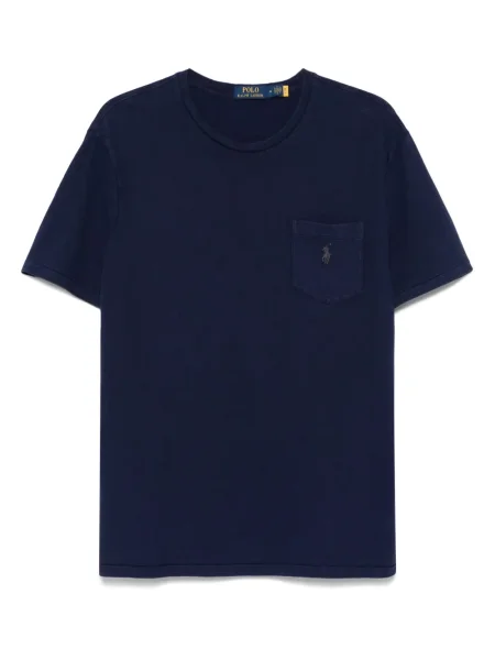 Polo Polo Ralph Lauren cu broderie albastru