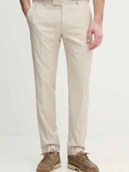 Joop! pantaloni cu lână bej