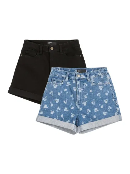 Friends Like These Jeans albastru denim / negru denim / murdar alb