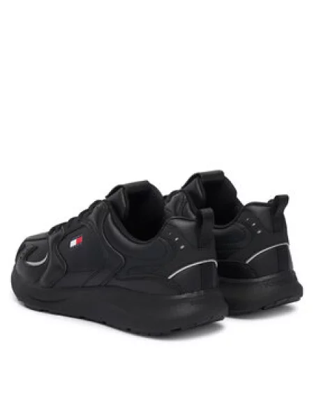 Tommy Jeans Laisvalaikio batai Tommy Jeans Lth Runner juoda
