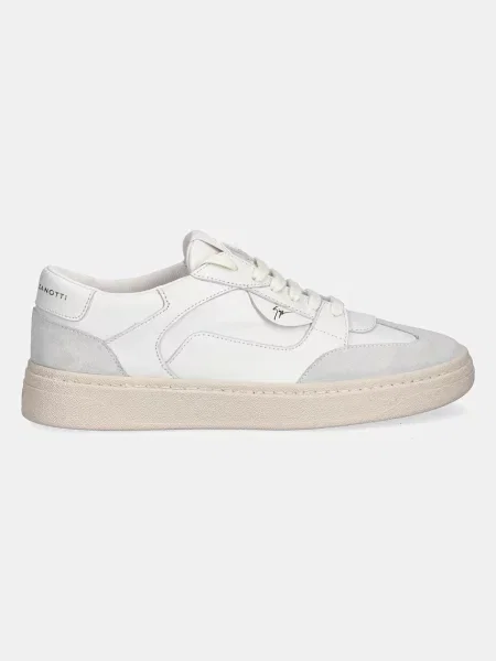 Kožené tenisky Giuseppe Zanotti biela