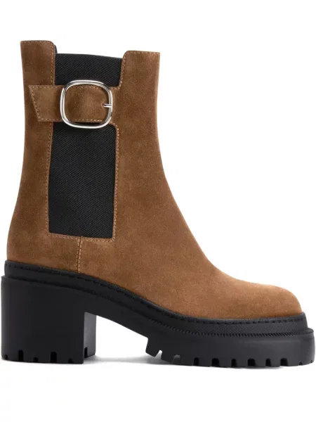 Botine Giuseppe Zanotti cu cataramă maro