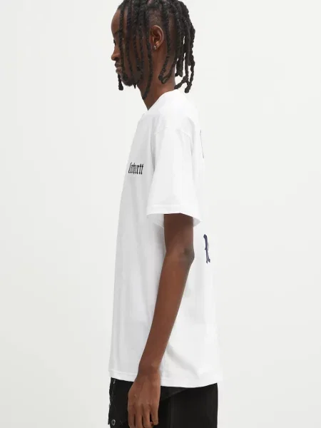 T-shirt Carhartt WIP S/S Schooling T-Shirt UNISEX White M bijela