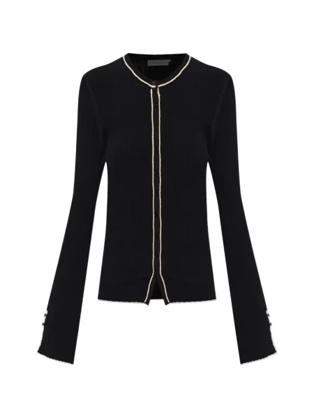 Cardigan By Malene Birger tricotate negru