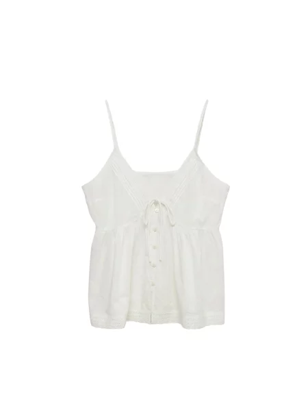 VERO MODA Bluză VMTULLE' alb