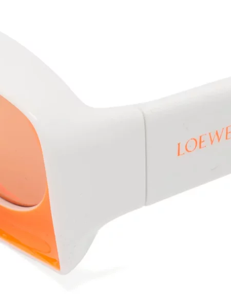 Čtvercové sluneční brýle Loewe Pre-owned oranžové