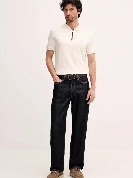 Tommy Hilfiger Polo majica Écru bež