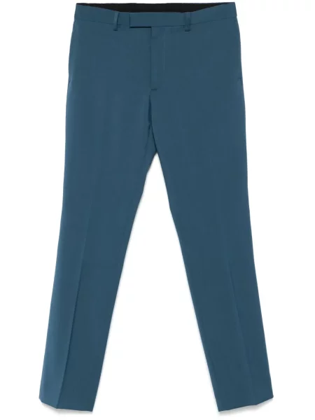 Pantaloni croiți Sandro albastru