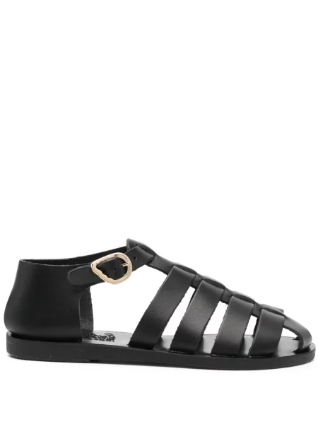 Sandale Ancient Greek Sandals din piele negru
