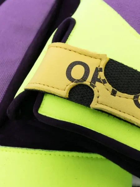 Γάντια Off-white με σχέδιο λευκό