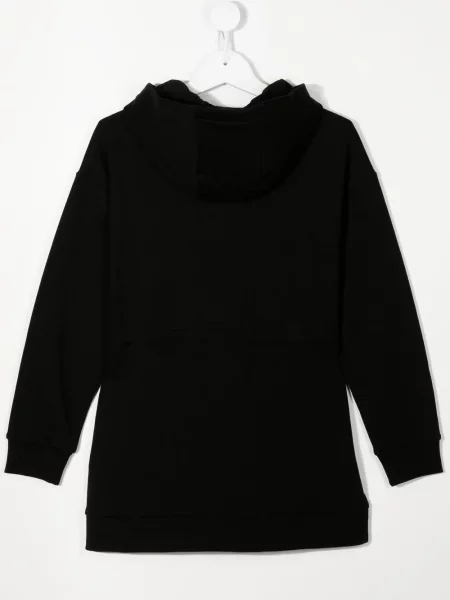 Bluza z kapturem dziecięca Fendi czarna
