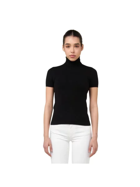Sweter z golfem Gas do golfa czarny
