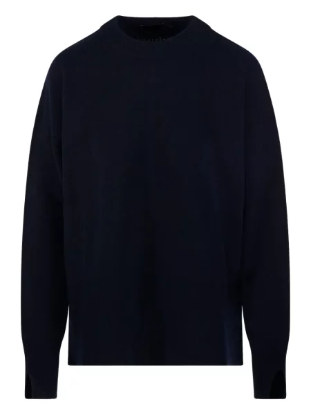 Pulover Roberto Collina din cașmir lung albastru