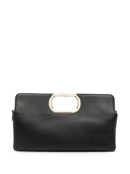 Geantă shopper Twinset cu autograf negru