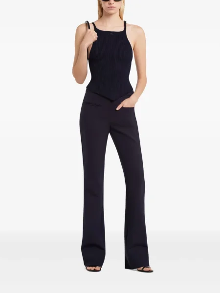 Top Courreges albastru