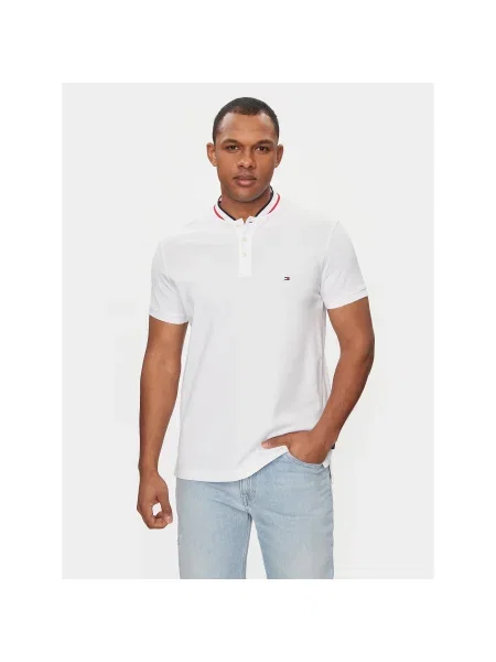Tommy Hilfiger Polo marškinėliai Mao balta
