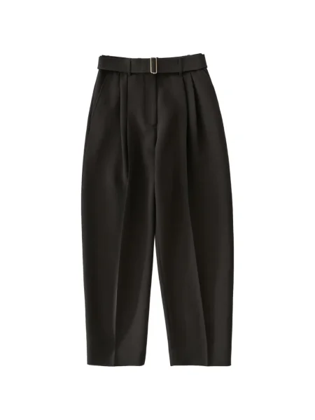 Pantaloni Studio Nicholson plisate negru