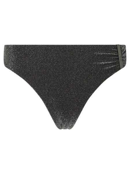 Karl Lagerfeld Bikini hlačke Metalic' črna