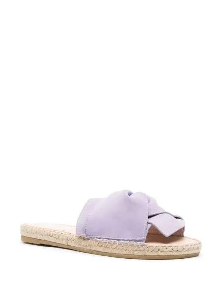 Zomšinės espadrilės Manebi violetinė
