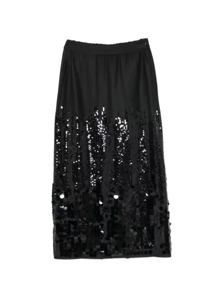 Fusta maxi Collection Privée? cu paiete negru