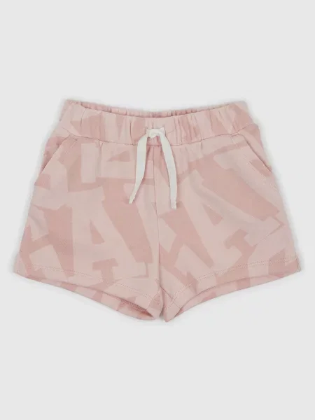 Szorty Gap z autografem szare