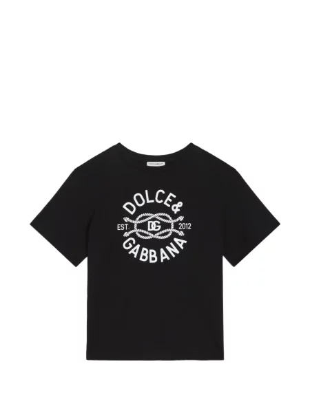 Koszulka dziecięca Dolce And Gabbana czarna