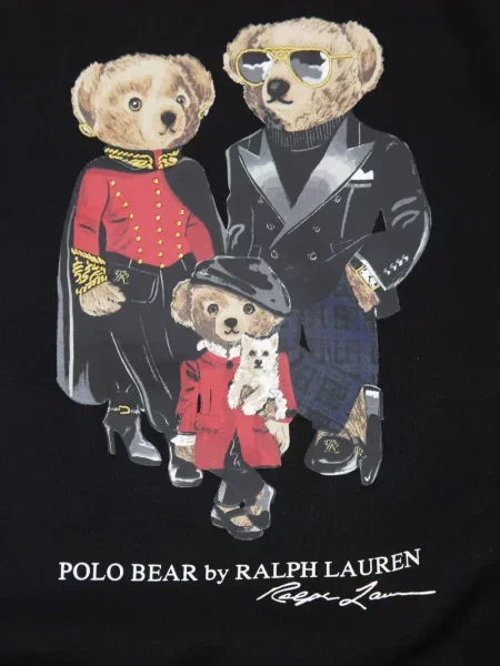 Koszulka polo dziecięca Polo Ralph Lauren czarna