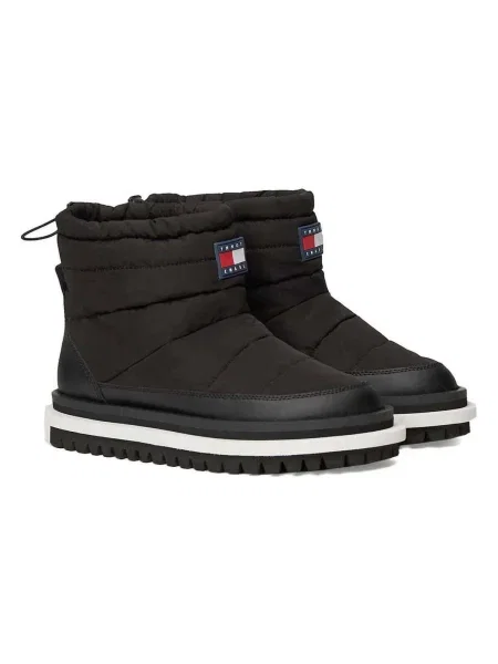 Tommy Jeans Cizme de zăpadă negru