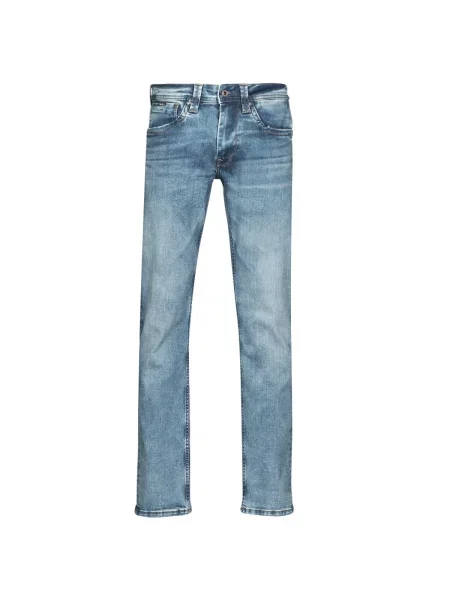 Ravne kavbojke Pepe Jeans modra