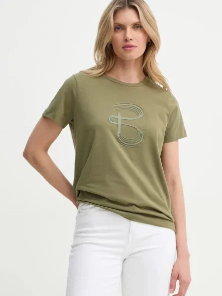 Футболка Bruuns Bazaar зелений