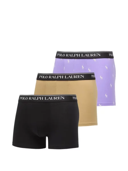 Boxeri Polo Ralph Lauren cu glugă cu autograf violet
