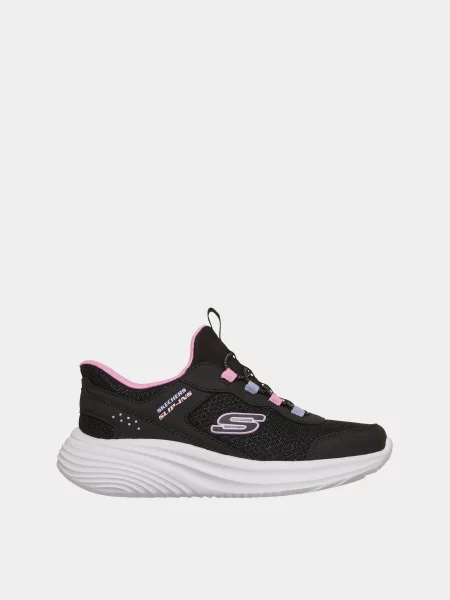 Дитячі Кросівки повсякденні Skechers BOUNDER PRO штучна шкіра/текстиль чорний