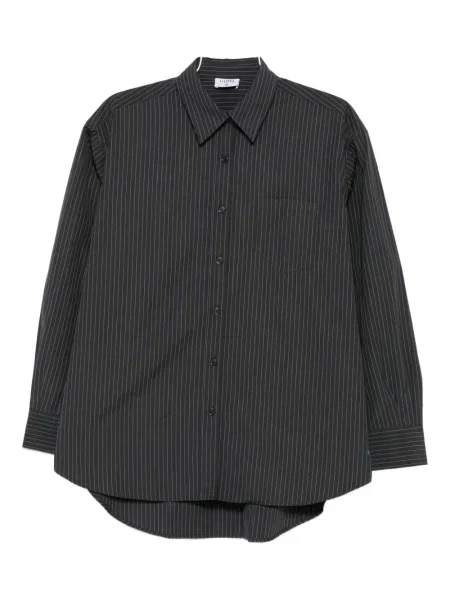 Cămașă Filippa K cu dungi negru