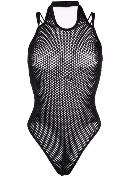 Dzianinowy body Andreadamo czarny