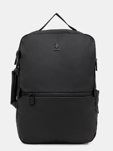 U.S. Polo Assn. plecak Arrowhead duży gładki czarny