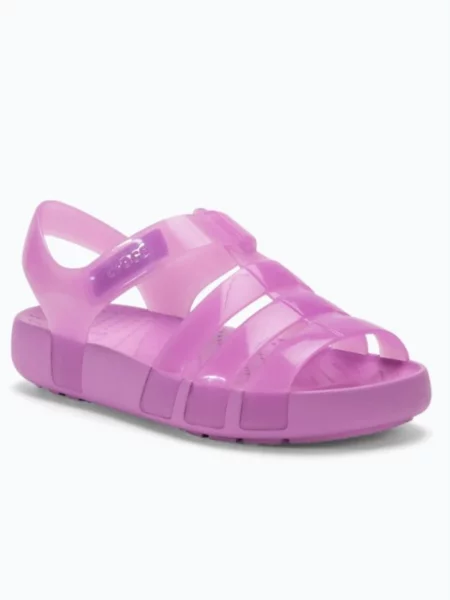Детские сандалии Crocs фиолетовые