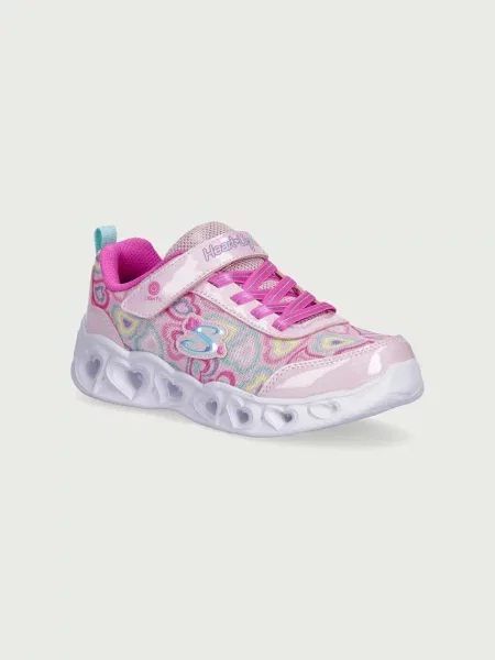 Skechers HEART LIGHTS gyerek sportcipő rózsaszín