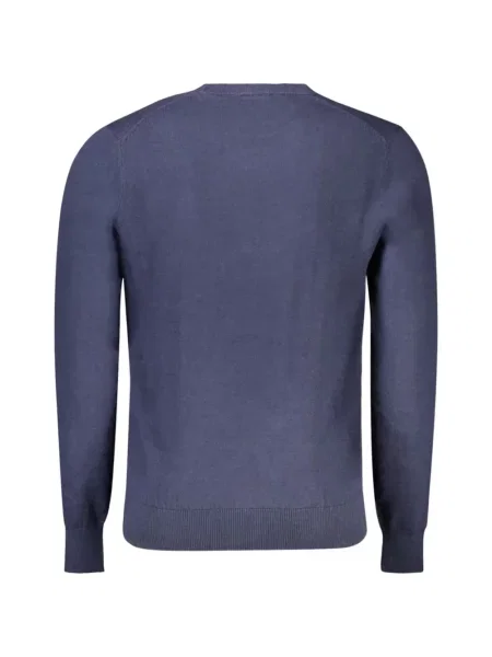 Pulover North Sails cu decolteu rotund albastru