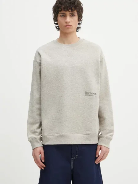 Hanorac crewneck Barbour bej