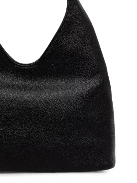 Шопинг чанта Love Moschino с автограф черно