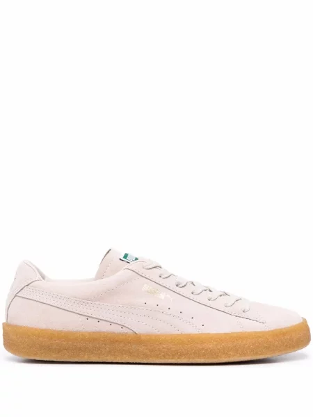 Sneakerși Puma Suede din piele de căprioară bej