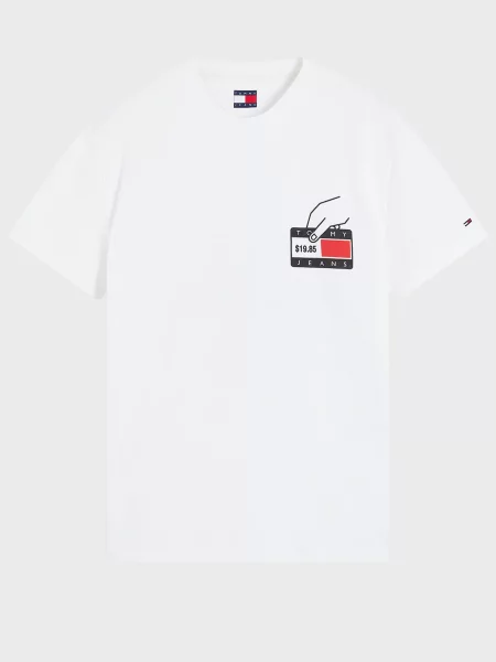 Футболка Tommy Jeans белая