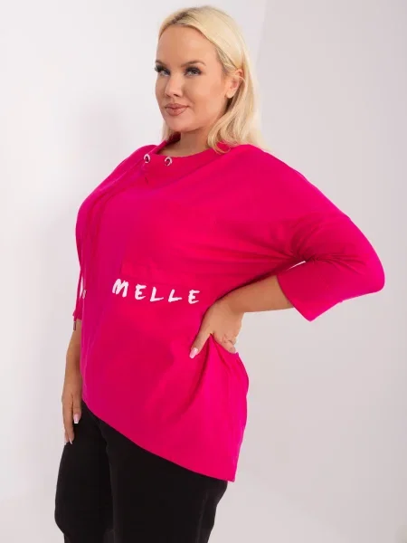 Casual blúz Fashionhunters piros