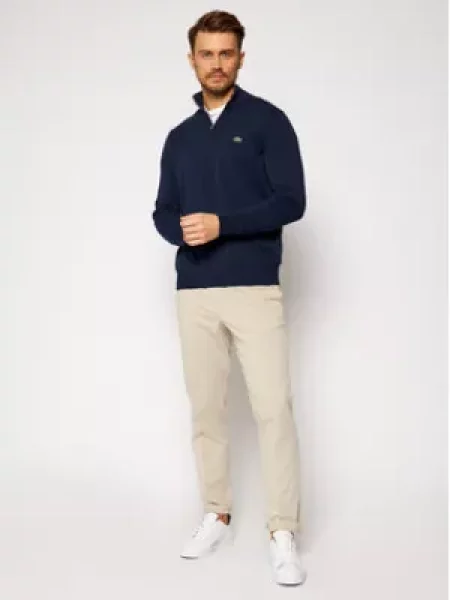 Lacoste Svetr Tmavomodrá