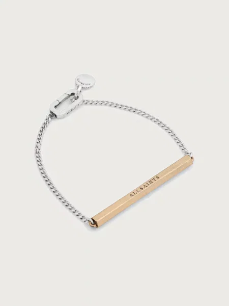 AllSaints браслет металевий