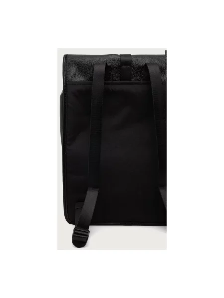 Emporio Armani plecak z imitacji skóry czarny