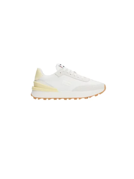Sneakersy Tommy Jeans skórzane białe