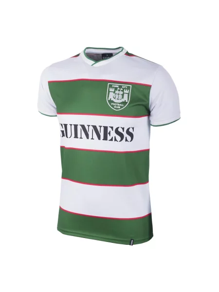 Koszulka retro piłkarska dla dorosłych Cork City FC Biała-Zielona biała